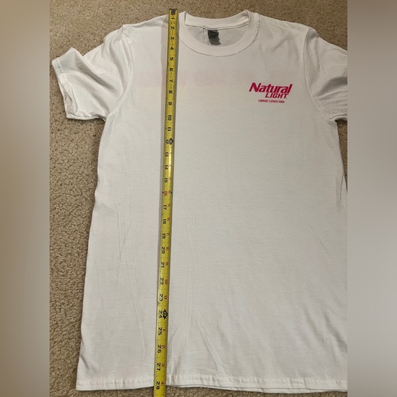 Unisex beer/vodka white tee-shirt size S - Picture 5 of 7